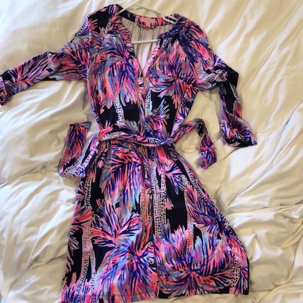 Lilly Pulitzer tie dress